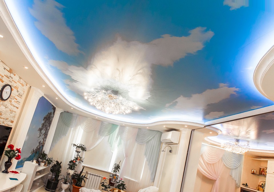 Заказать потолок с фотопечатью в г. Лакинск